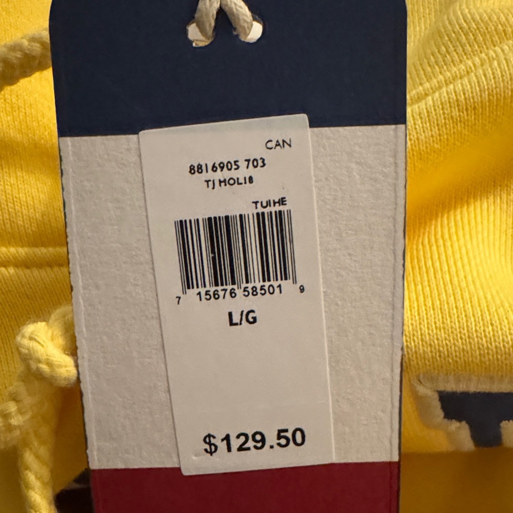 Tommy Hilfiger Vibrant Yellow Hoodie - Picture 2 of 2